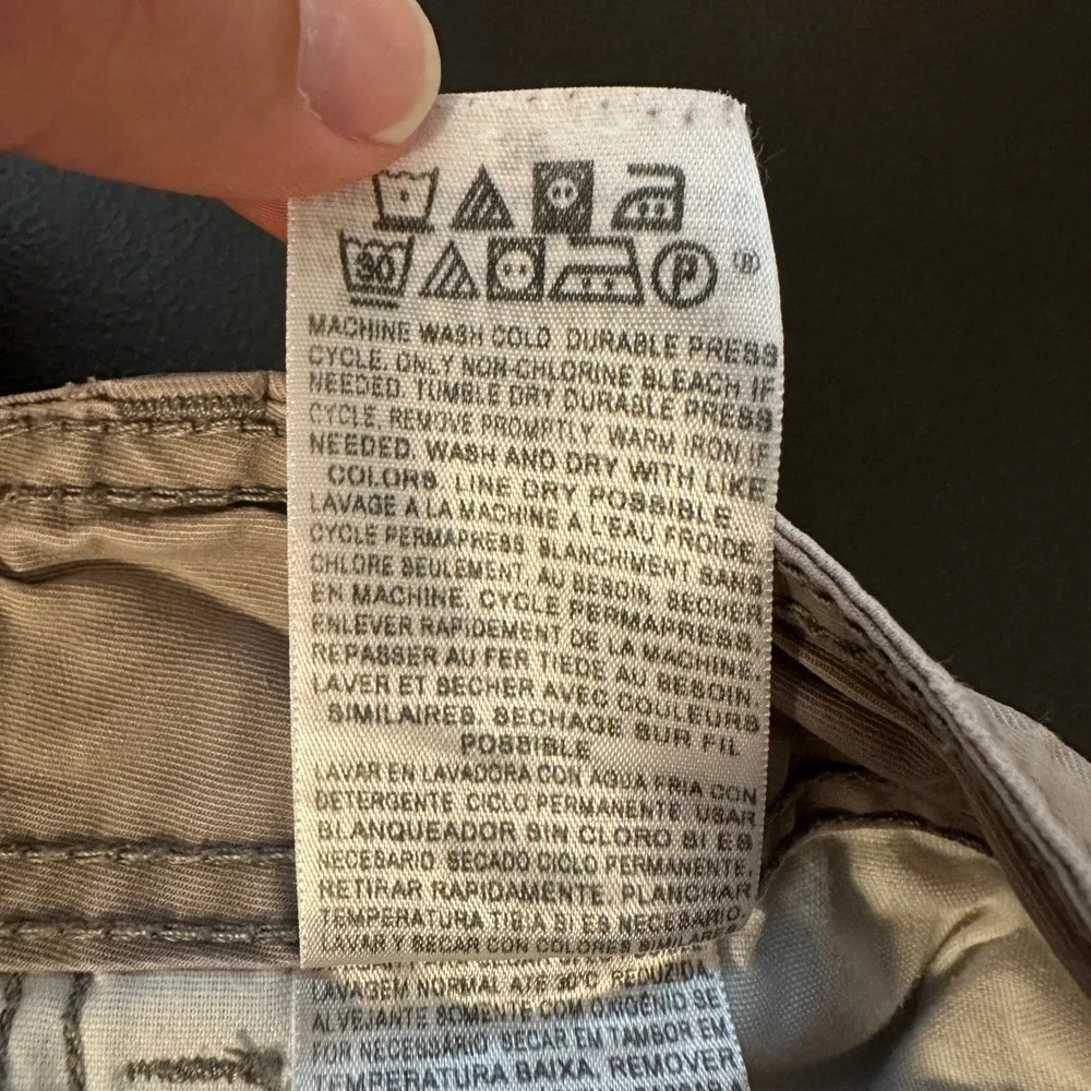 Levis Y2K Cargo Shorts Men 36 Tan Khaki 10
